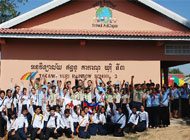 カンボジアに3校目の学校を寄贈いたしました